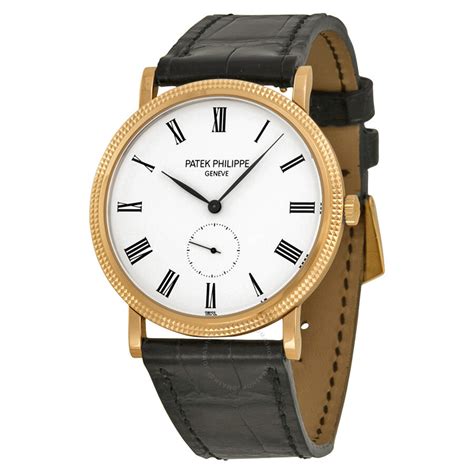 patek philippe calatrava gold mens watch|Patek Philippe watches prices.